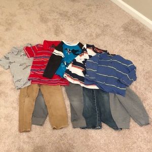 Boys 4T Bundle of 9 pieces